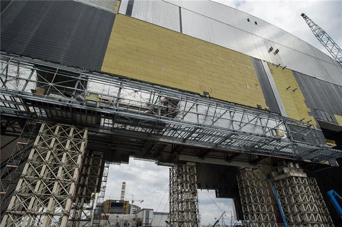 30. yıl dönümünde Çernobil sokakları - 22