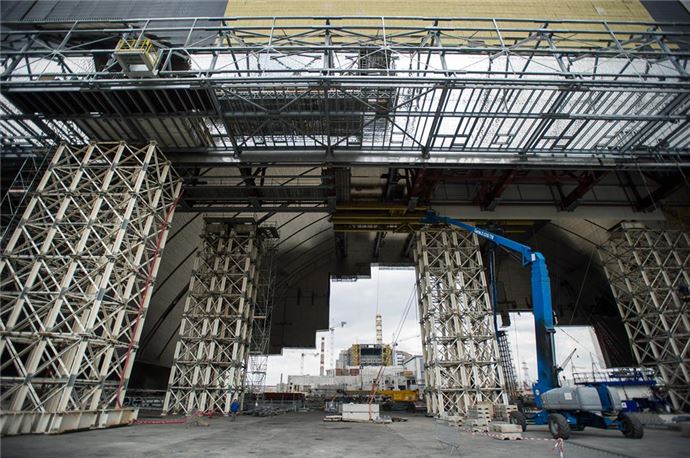 30. yıl dönümünde Çernobil sokakları - 16