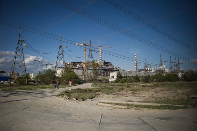 30. yıl dönümünde Çernobil sokakları - 32