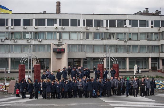 30. yıl dönümünde Çernobil sokakları - 24