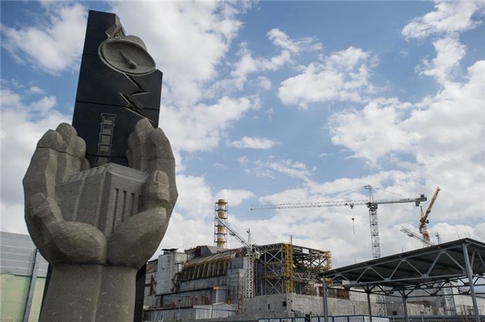 30. yıl dönümünde Çernobil sokakları - 29