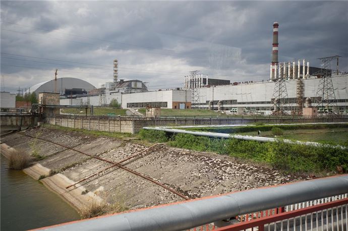 30. yıl dönümünde Çernobil sokakları - 25