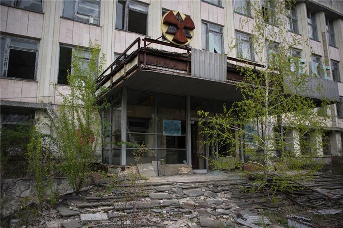 30. yıl dönümünde Çernobil sokakları - 8