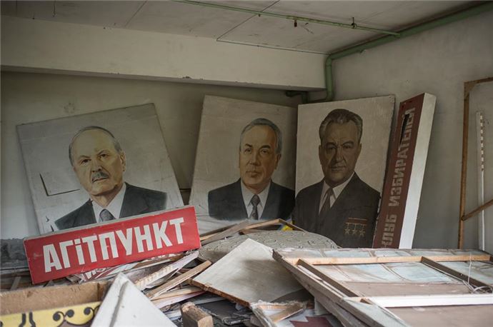 30. yıl dönümünde Çernobil sokakları - 11