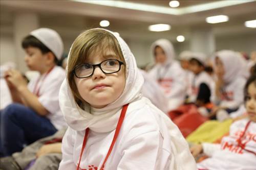 Çocuklar namaz şenliğinde buluştu - 1