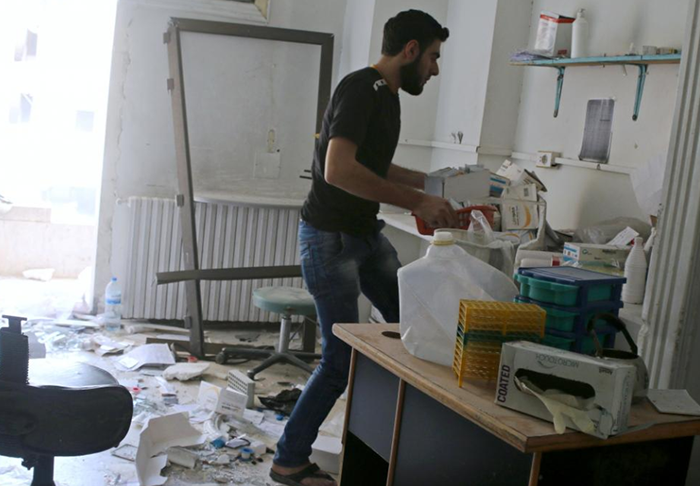 Rusya, Halep'te hastaneyi vurdu - 8