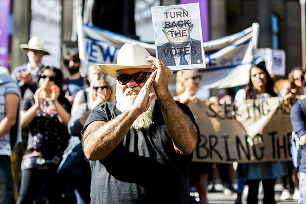 Avustralya'da hükümet protesto edildi - 16
