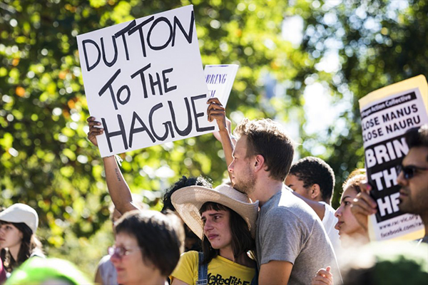 Avustralya'da hükümet protesto edildi - 17