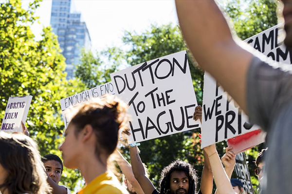 Avustralya'da hükümet protesto edildi - 13