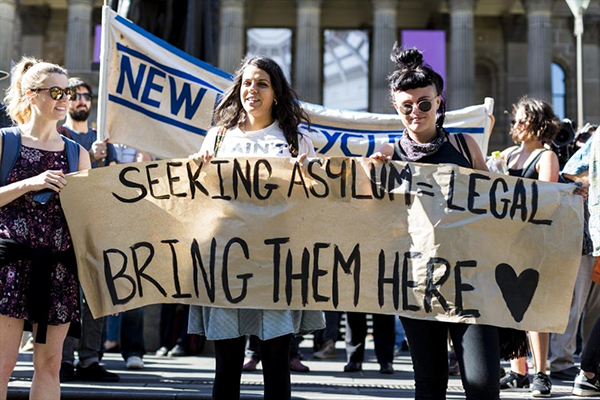 Avustralya'da hükümet protesto edildi - 12