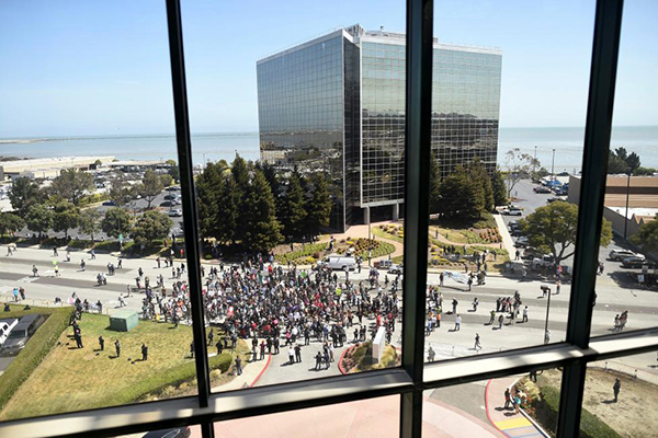 Donald Trump yine protesto edildi - 814