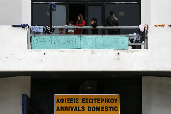 Yunanistan'da mahsur kalan mülteciler - 775