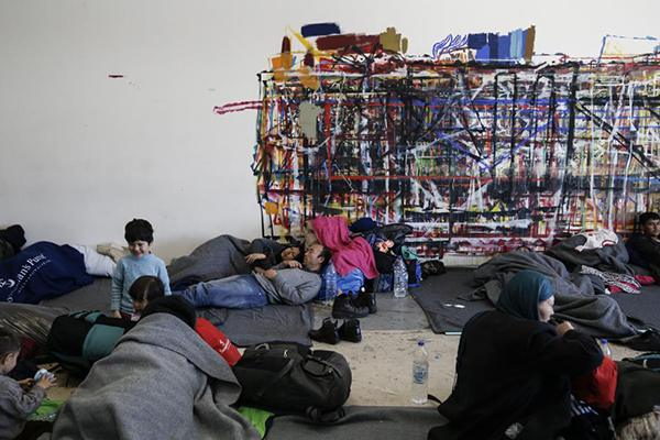 Yunanistan'da mahsur kalan mülteciler - 741