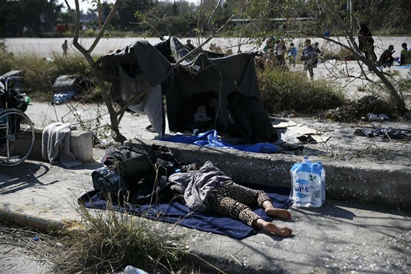 Yunanistan'da mahsur kalan mülteciler - 691