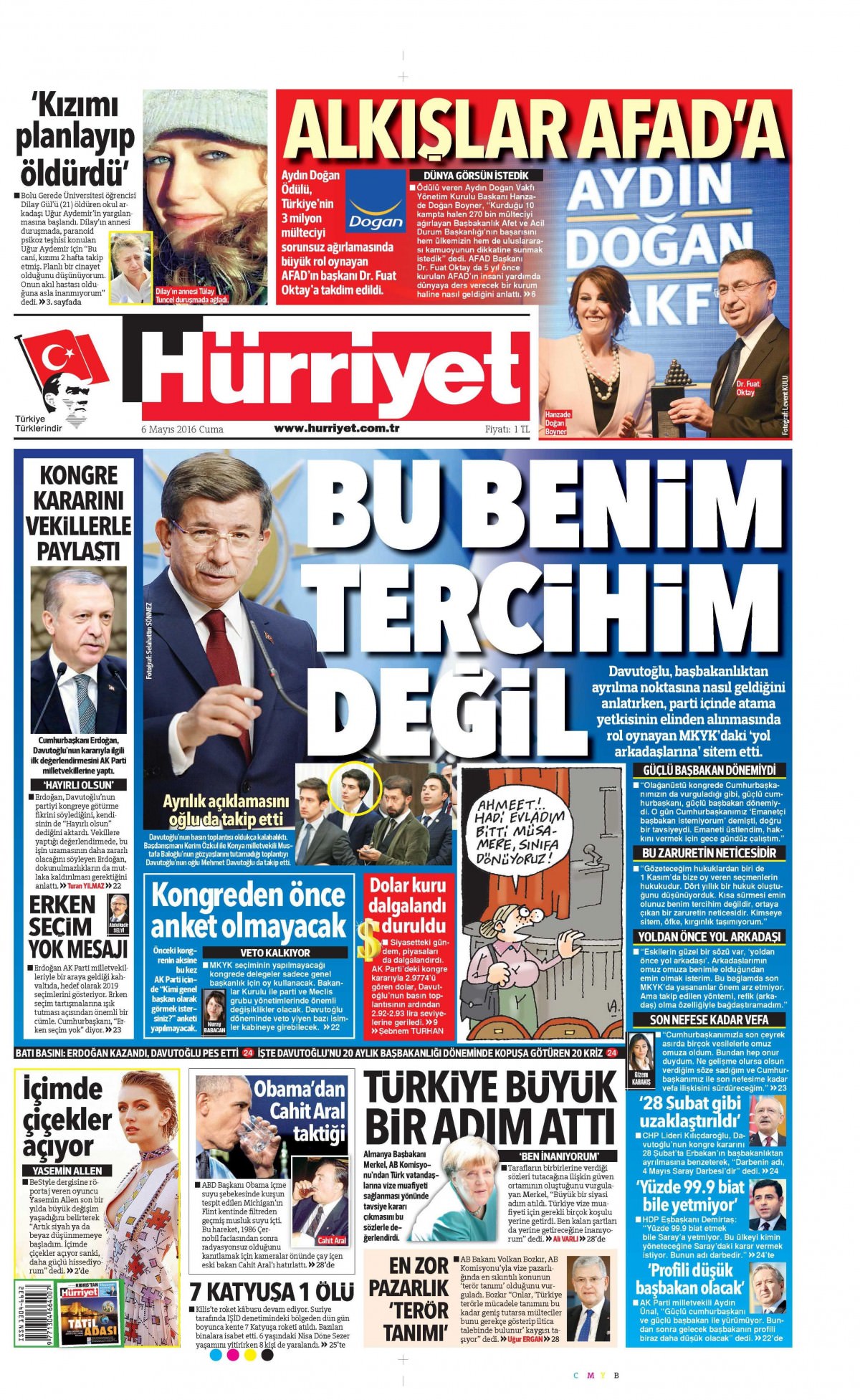 6 Mayıs 2016 gazete manşetleri - 21