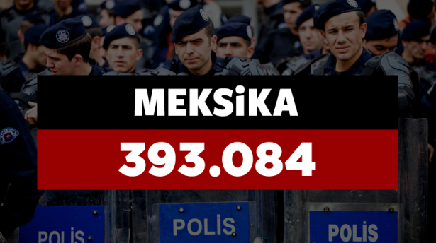 Hangi ülkenin kaç polisi var? - 618