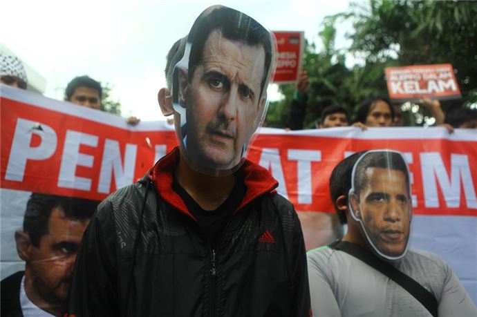 Endonezya'da Halep'e destek gösterisi - 718