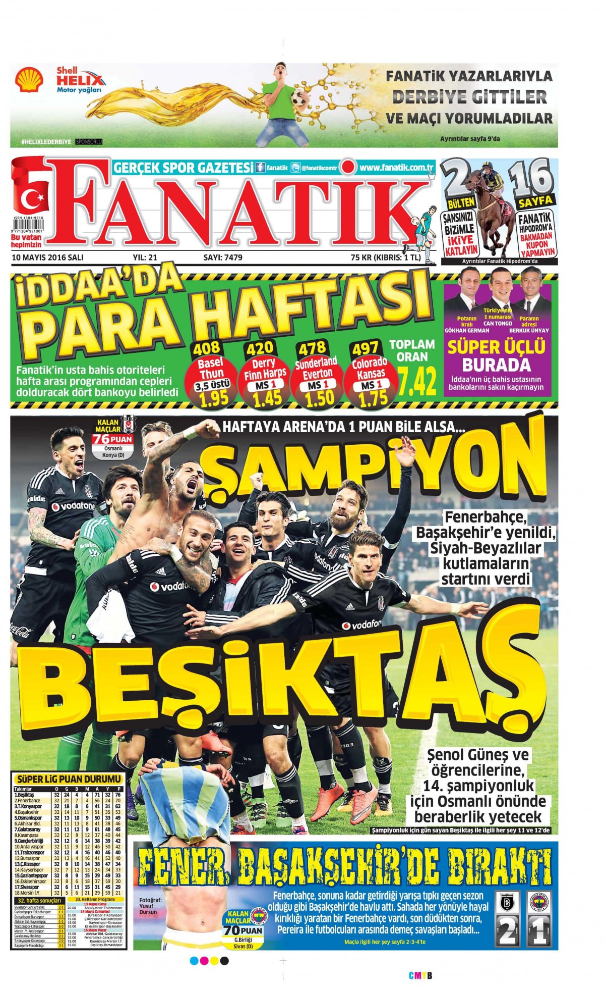 10 Mayıs 2016 gazete manşetleri - 514