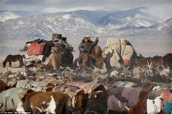 Eksi 40 derecede zorlu göç - 682