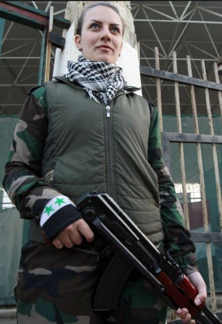 Arap ordularının kadın askerleri - 19