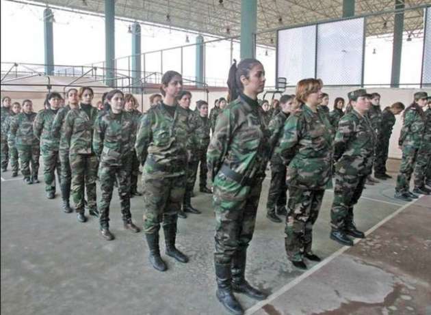 Arap ordularının kadın askerleri - 17
