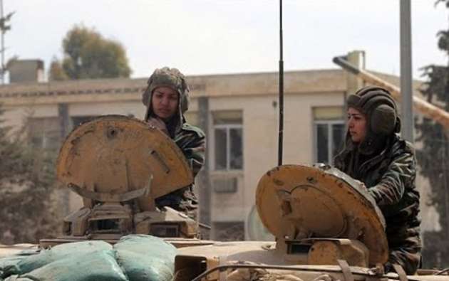 Arap ordularının kadın askerleri - 16