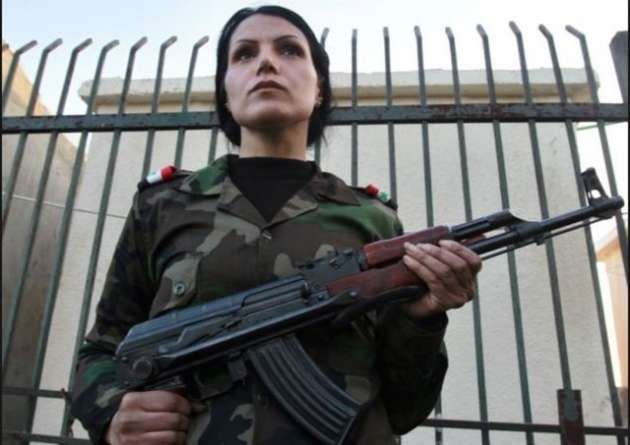 Arap ordularının kadın askerleri - 15