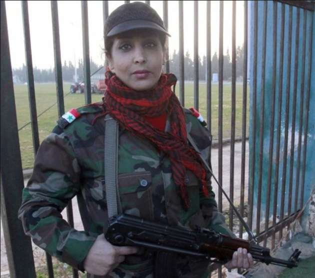 Arap ordularının kadın askerleri - 14