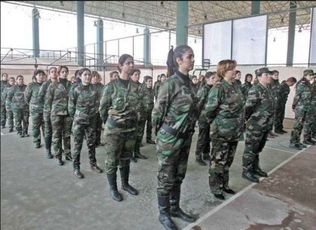 Arap ordularının kadın askerleri - 18