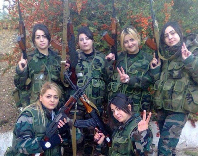 Arap ordularının kadın askerleri - 2
