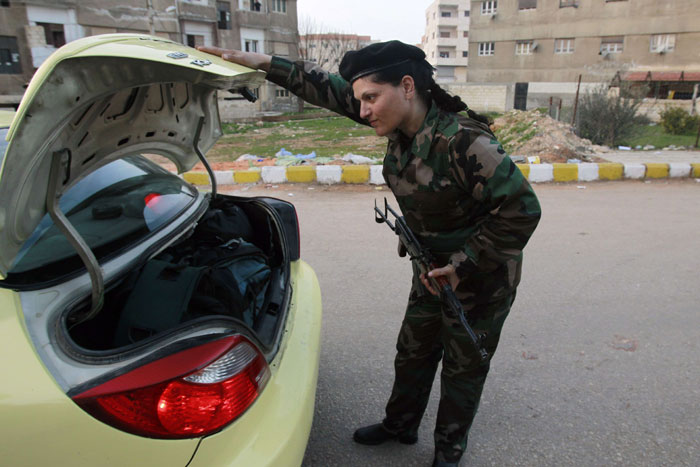 Arap ordularının kadın askerleri - 23