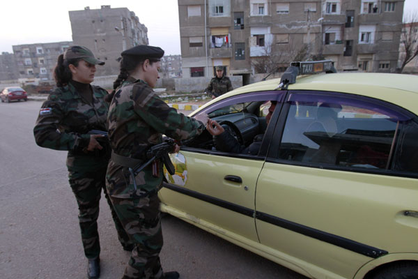 Arap ordularının kadın askerleri - 21