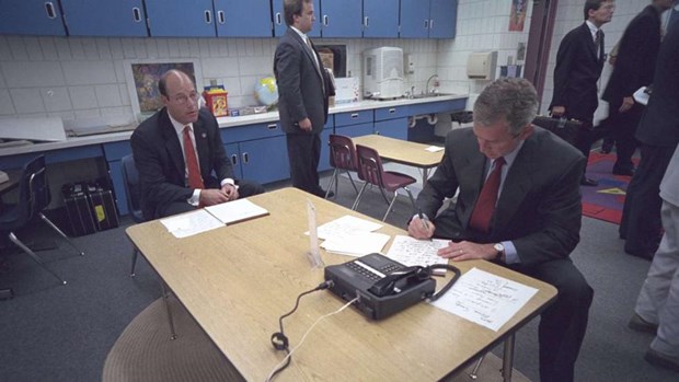 11 Eylül'de görülmemiş Bush fotoğrafları - 26