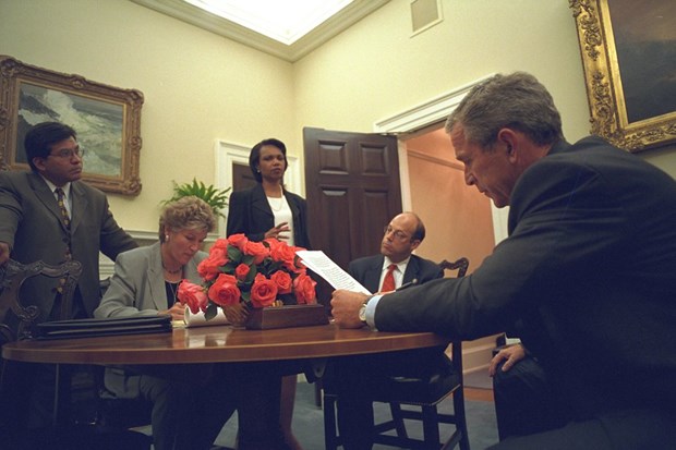 11 Eylül'de görülmemiş Bush fotoğrafları - 14