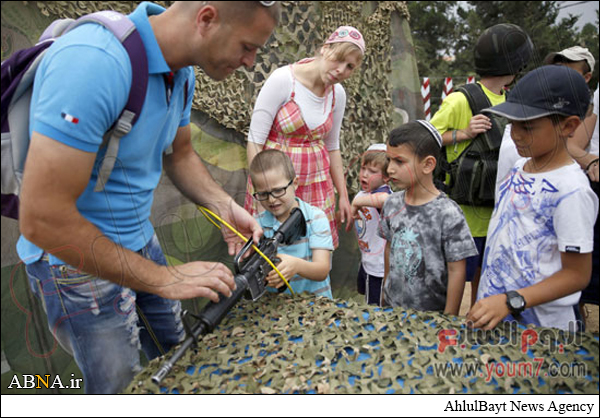 İsrail'de çocuklara askeri eğitim - 700