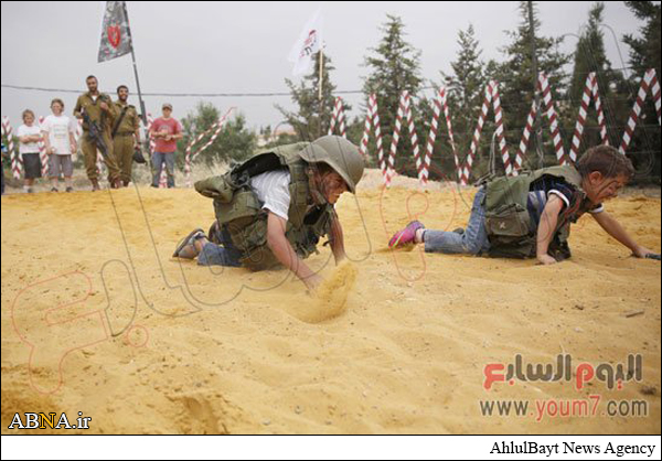 İsrail'de çocuklara askeri eğitim - 577