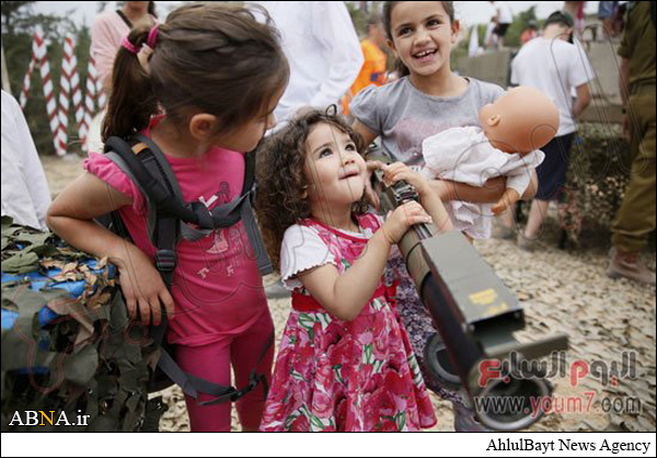 İsrail'de çocuklara askeri eğitim - 709