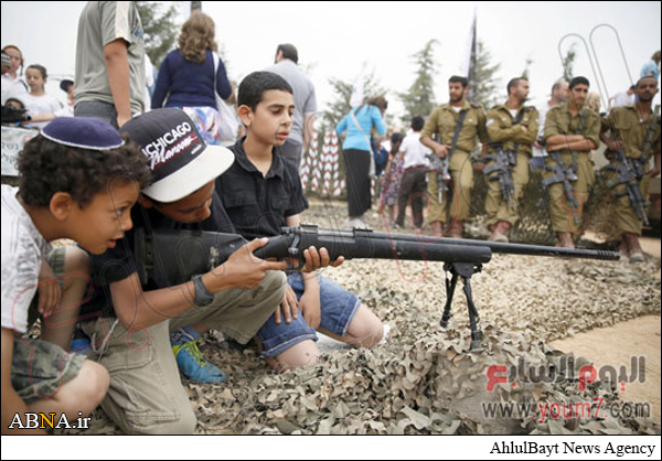 İsrail'de çocuklara askeri eğitim - 847