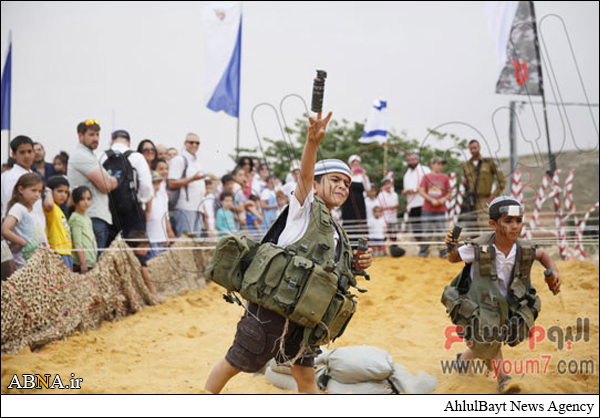 İsrail'de çocuklara askeri eğitim - 614