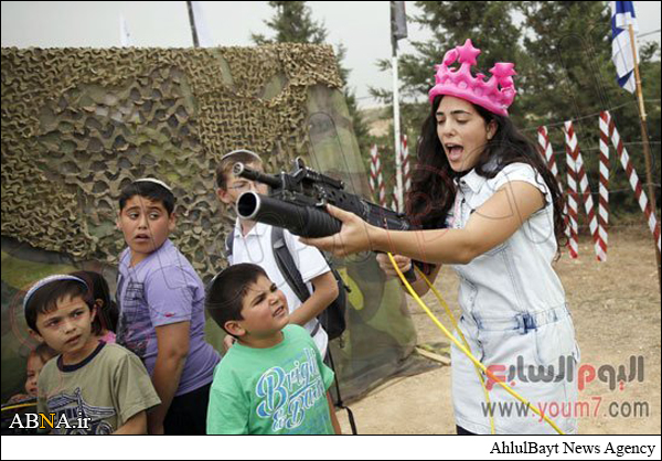 İsrail'de çocuklara askeri eğitim - 569