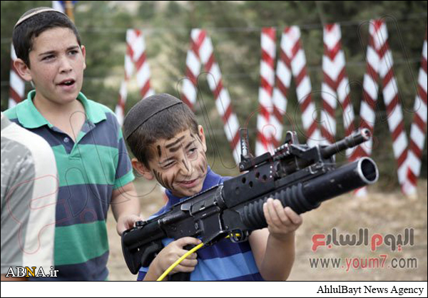 İsrail'de çocuklara askeri eğitim - 829