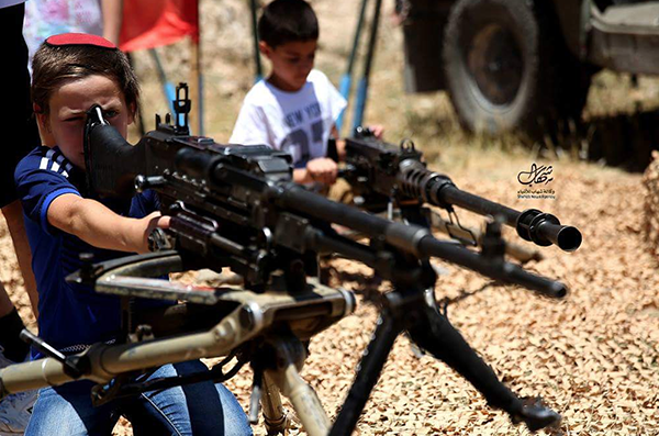 İsrail'de çocuklara askeri eğitim - 796