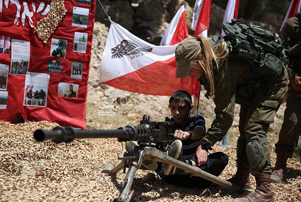 İsrail'de çocuklara askeri eğitim - 659