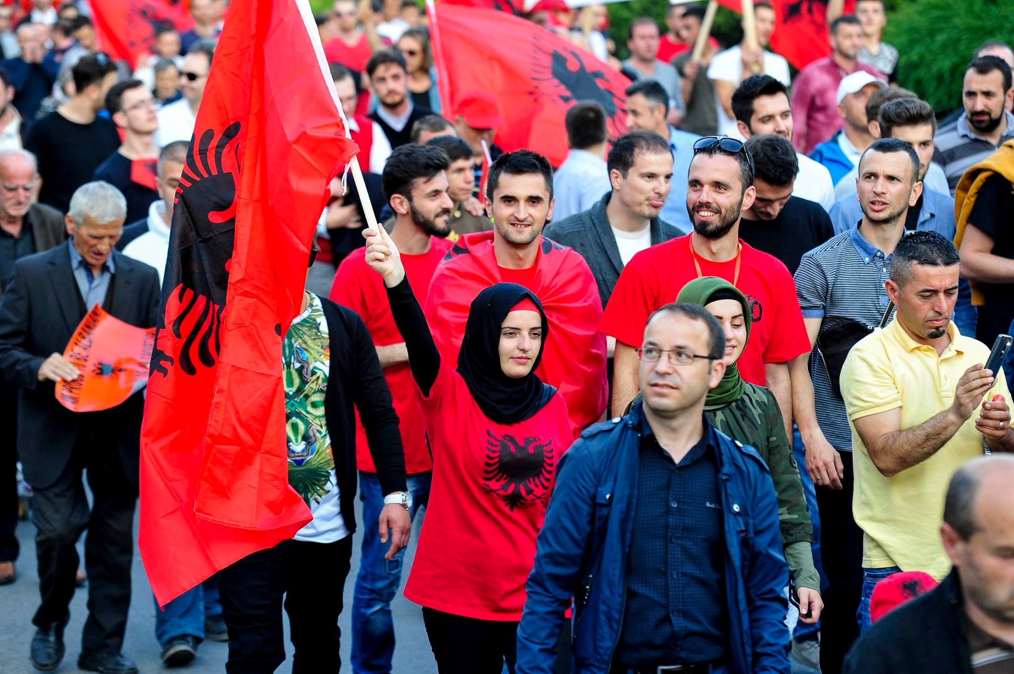 Makedonya'da hükümet protesto edildi - 647