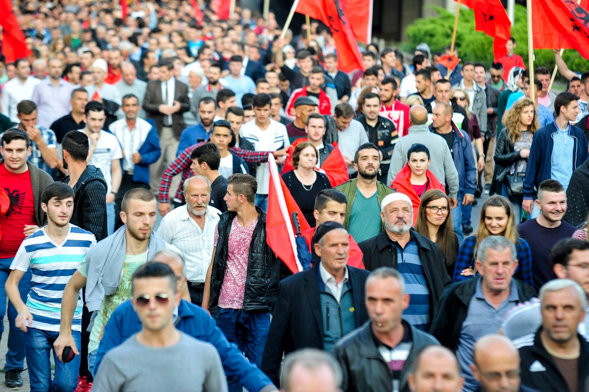 Makedonya'da hükümet protesto edildi - 765