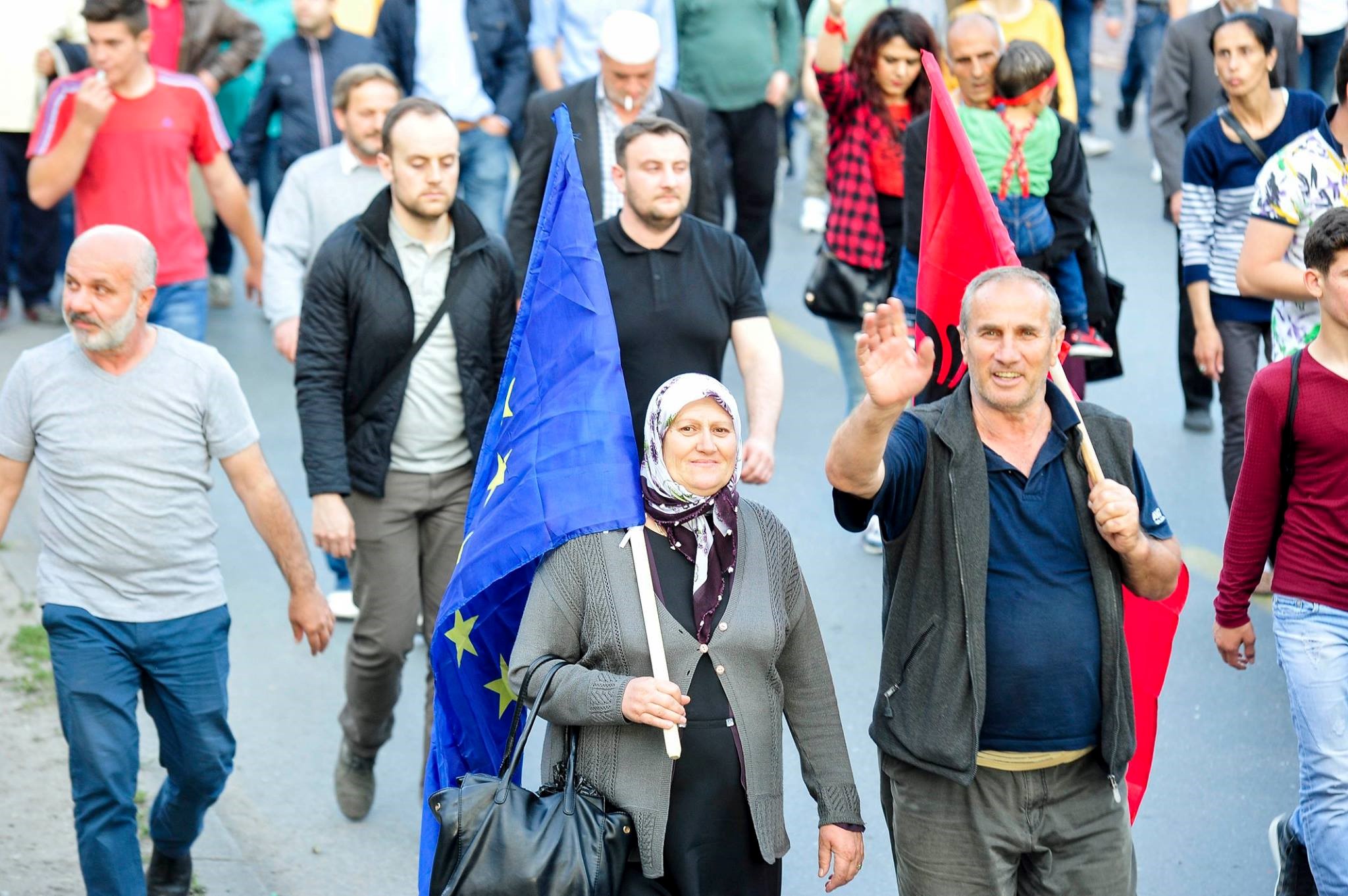 Makedonya'da hükümet protesto edildi - 626