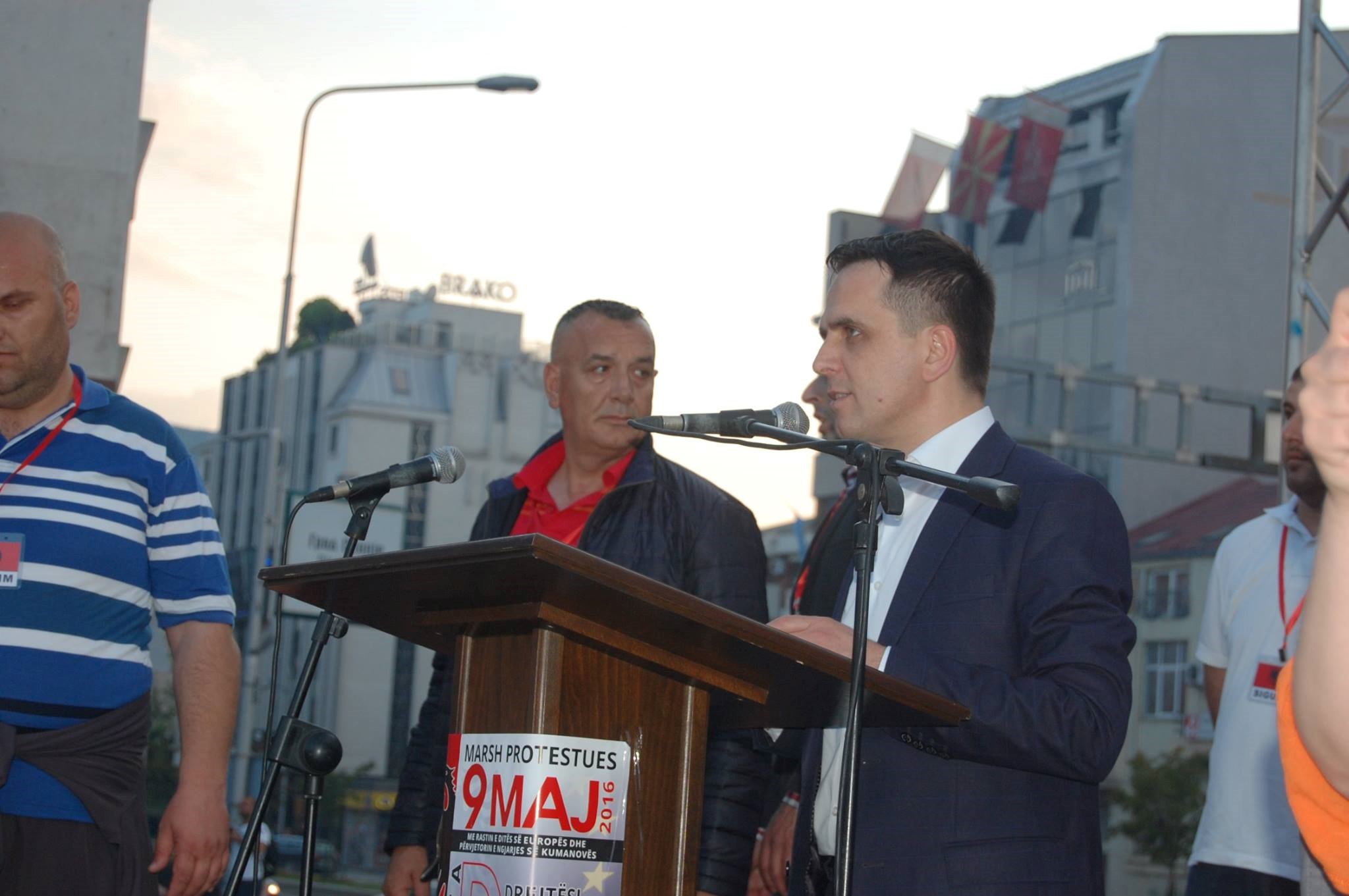 Makedonya'da hükümet protesto edildi - 838