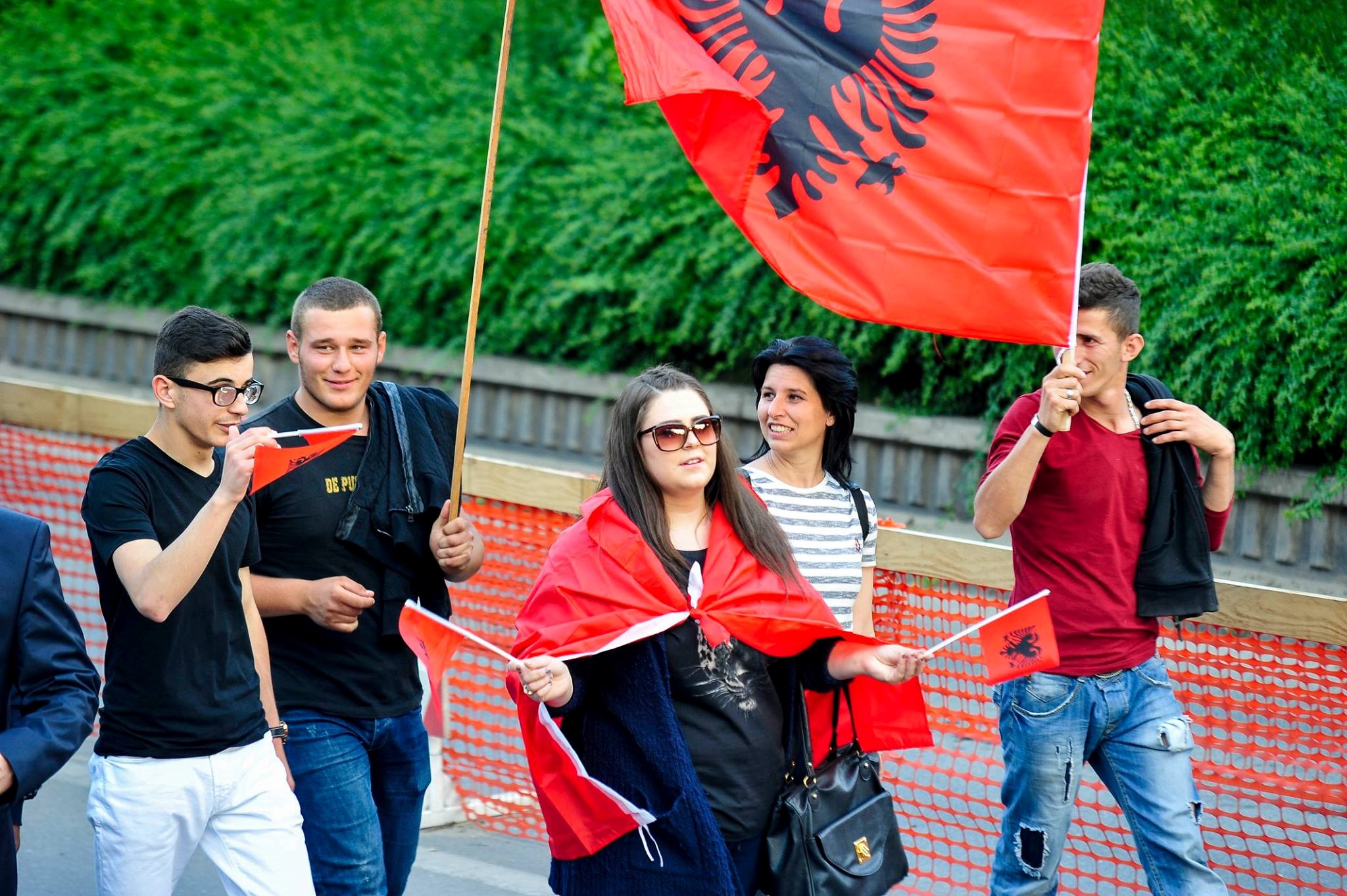 Makedonya'da hükümet protesto edildi - 570