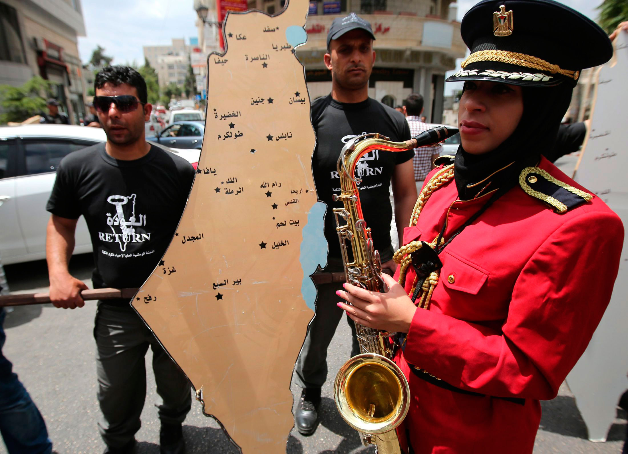 Filistinliler Nekbe'yi direnişle anıyor - 10