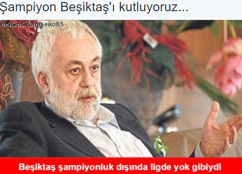 Beşiktaş'ın şampiyonluk capsleri - 12